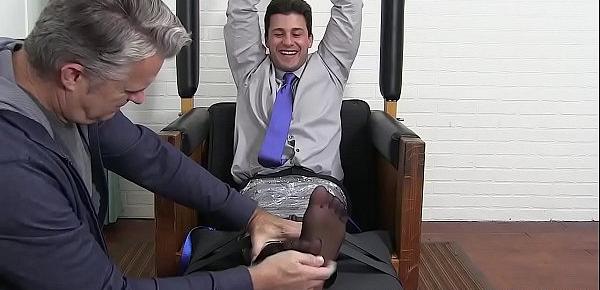  Business stud Aldo endures a tour of tickling torment